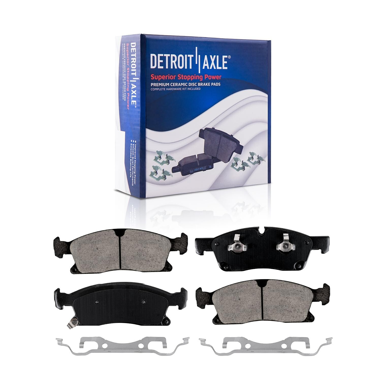 350mm Front & 330mm Rear Drilled Rotors Brake Pads for Durango Grand Cherokee