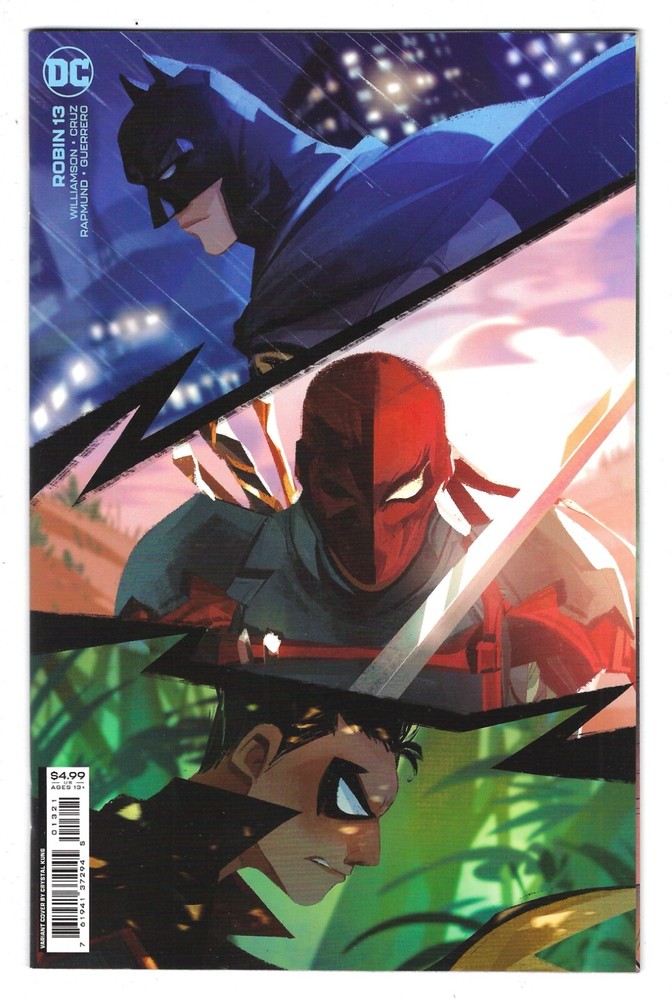 DC Comics ROBIN #13 first printing cover B variant