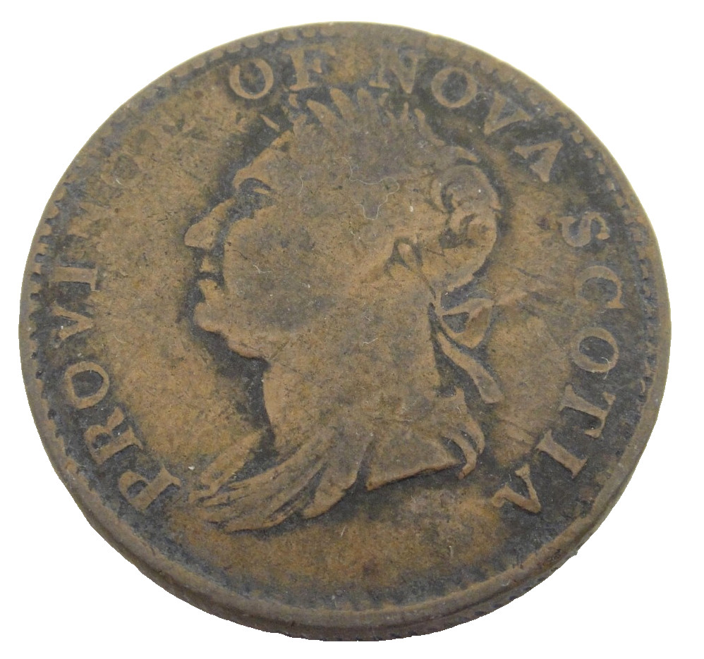 Nova Scotia 1832 Half Penny Token