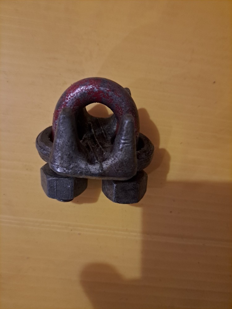 Wire Rope Clip Drop Forged Hot Dip Galvanized 7/8"