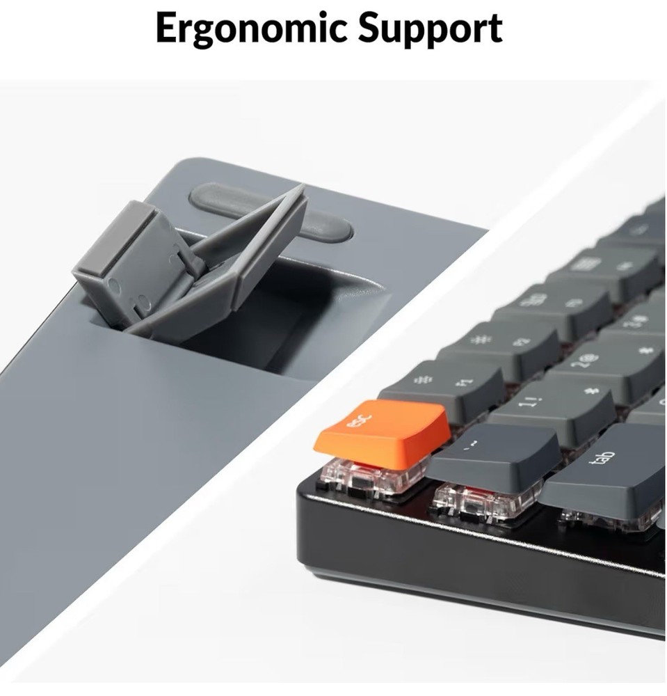 Keychron K3 Version 2 84 Keys,Brown Switch, Ultra-Slim Wireless Bluetooth/Wired