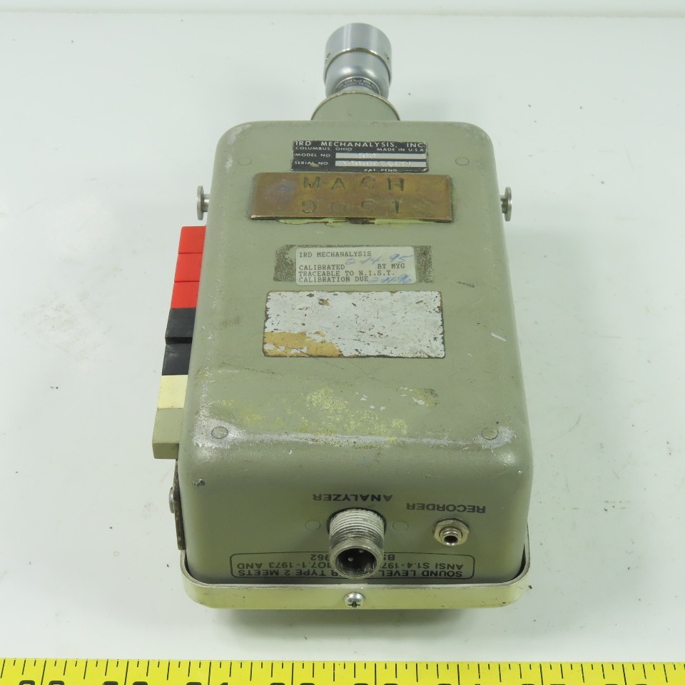 IRD Mechanalysis Model 308 Vibration Sound Level Meter