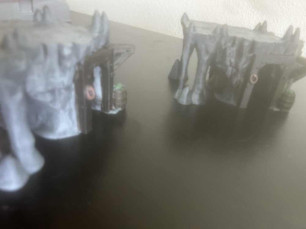 Dwarven Settlement Wargaming Terrain Scenery Tabletop Miniatures