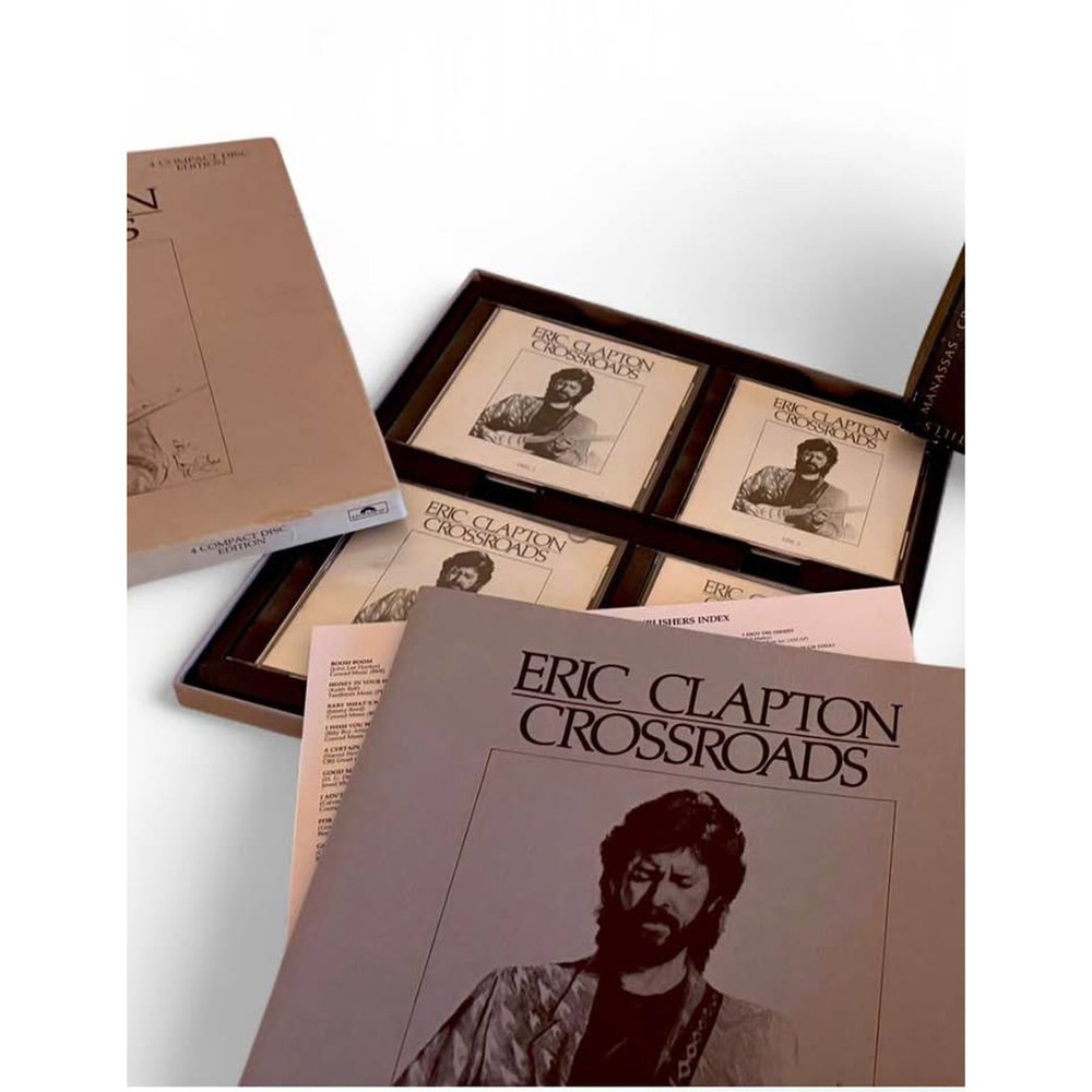 4 CD BOX SET Eric Clapton Crossroads