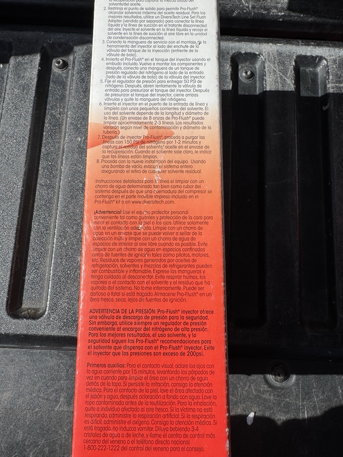 Diversitech Pro Flush HVAC Solvent Flushing Kit