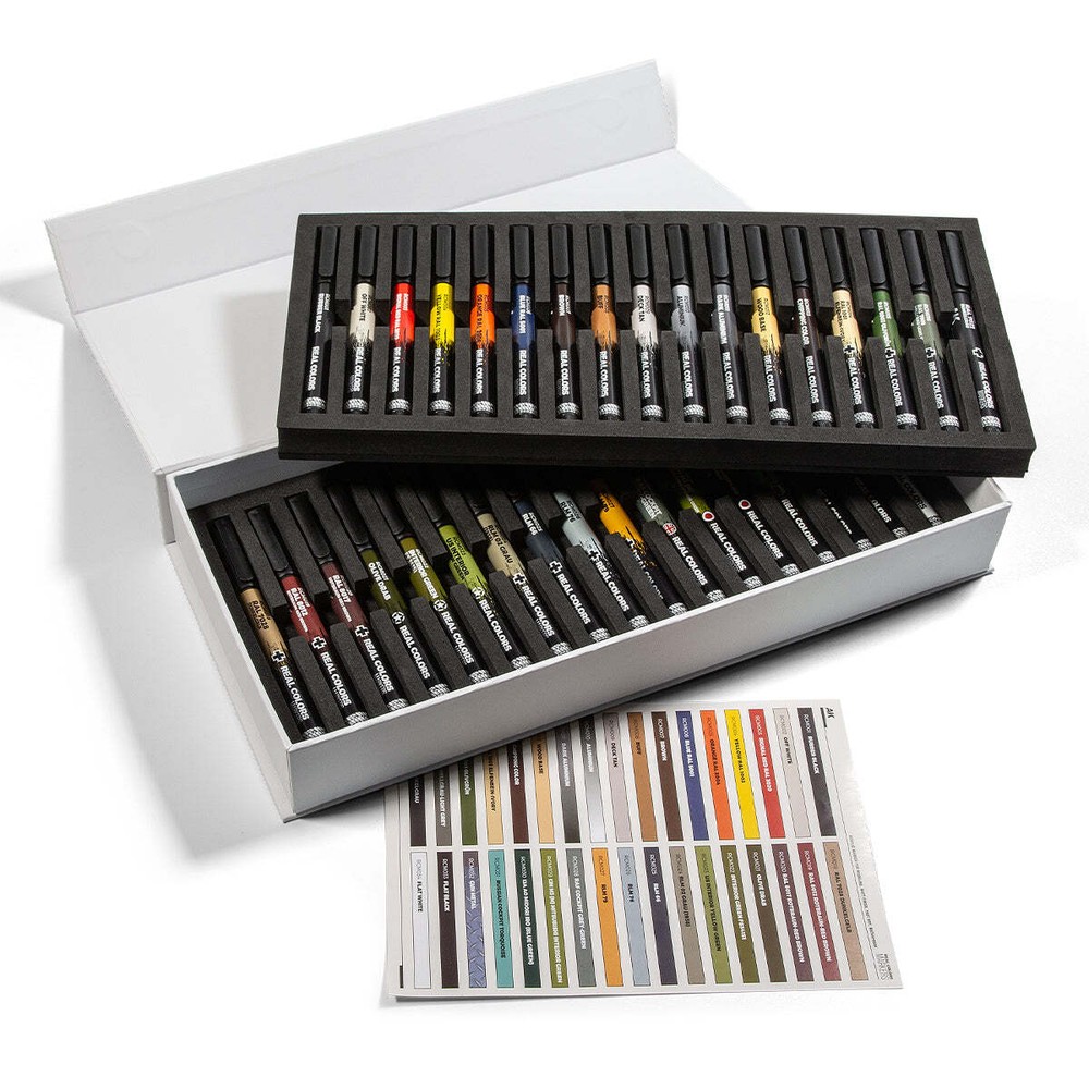 AK Interactive RCM150 RC Markers Special Box (34pcs) - US