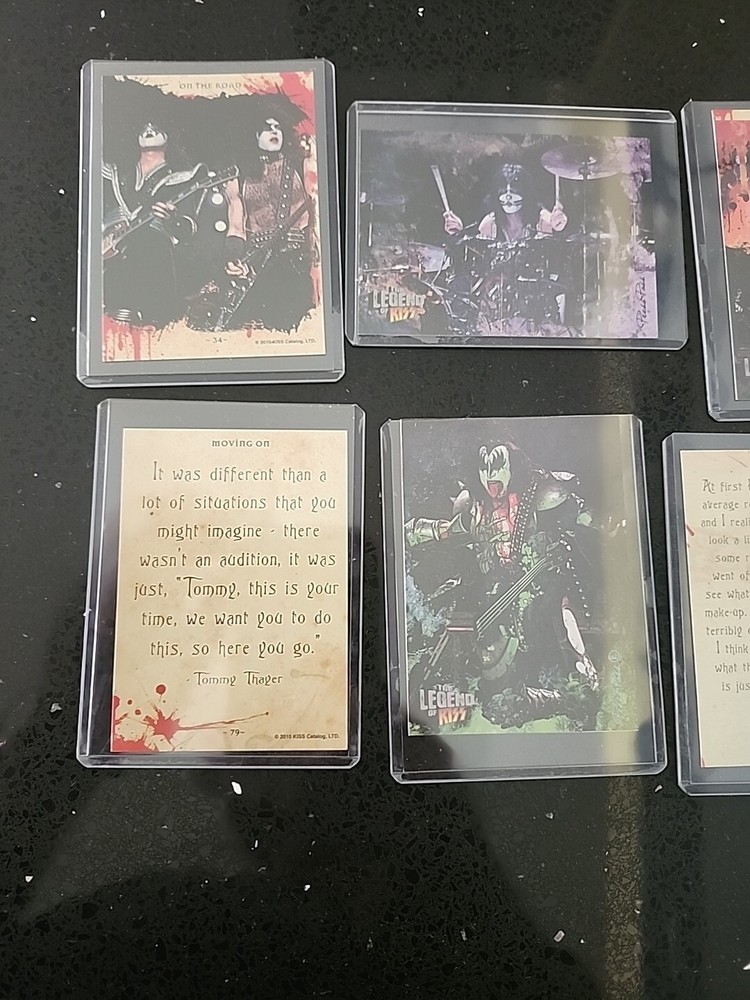 Kiss Cards In Plastic