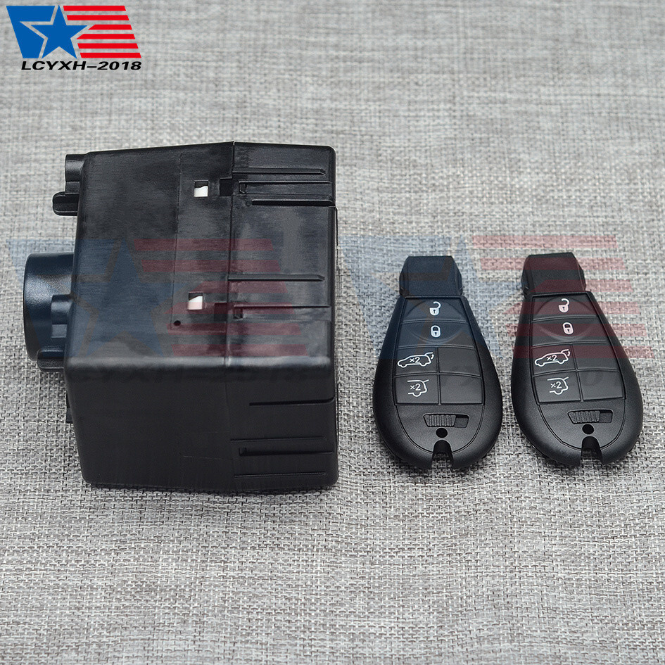 Ignition Switch Node Module &Key For Chrysler Dodge Jeep 68210150AB CBTTP577AB