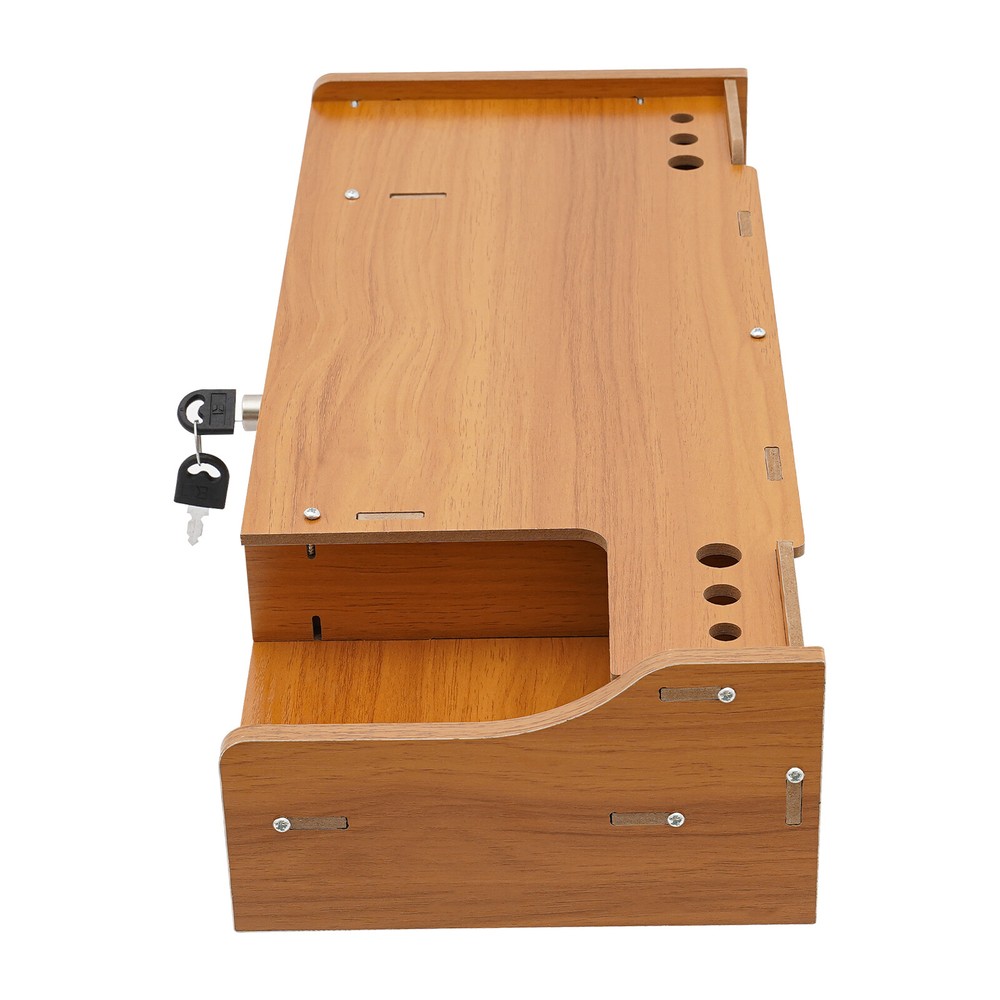 Monitor Stand Riser Computer Laptop Riser Shelf Organizer w/Drawer Phone Holder
