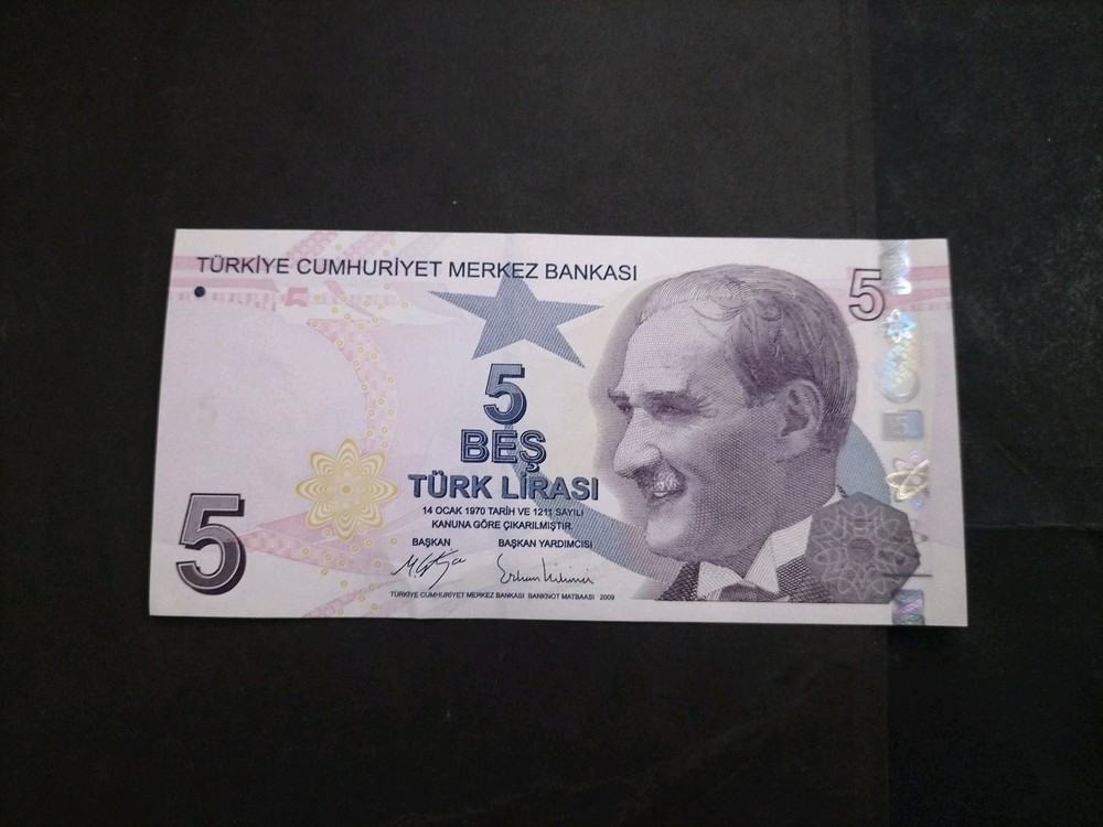 Turkey 5 Lira UNC