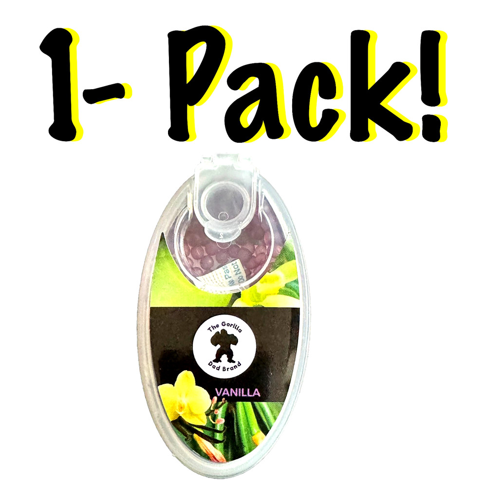 100 Count Vanilla Burst Beads - DIY Menthol Flavor Infusion Filter Capsules