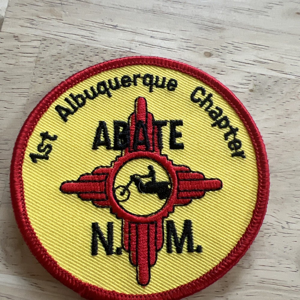 Vintage 1st Albuquerque Chapter Abate N.M. Patch