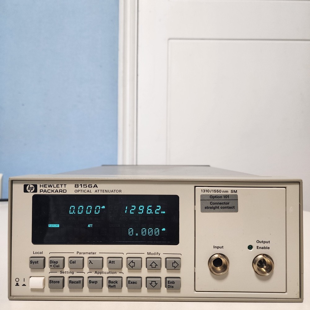 HP 8156A Optical Attenuator Option 101