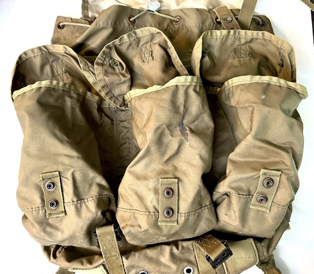 US Military LC-1 Medium ALICE Pack w/Straps (NO FRAME) - Some Missing Hardware