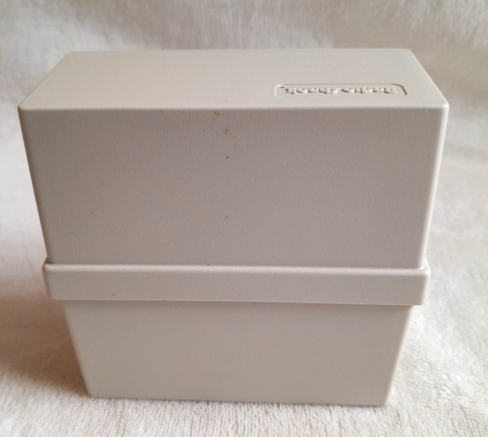 Radio Shack MS-DOS Double Density 5.25” Diskettes Storage Case Empty Vintage