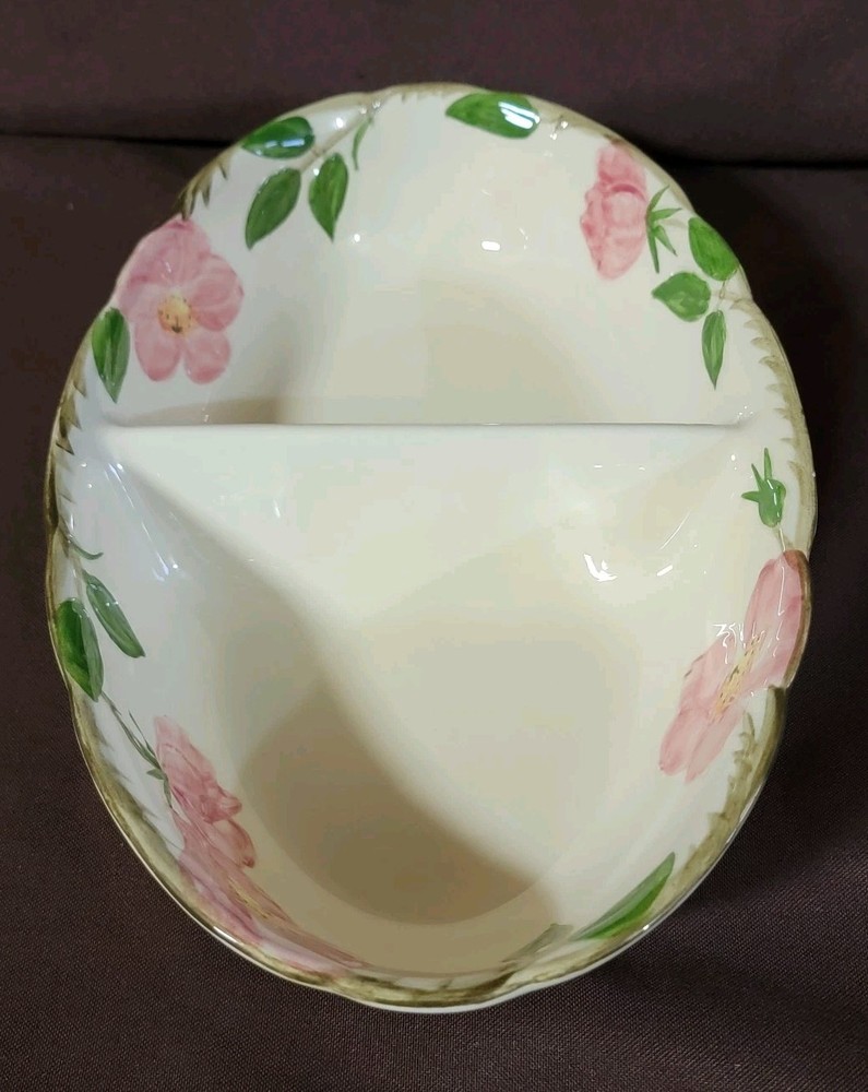 Franciscan Desert Rose Divided Serving Dish 11"