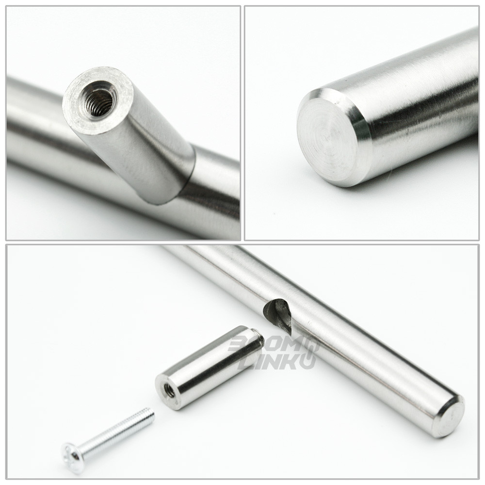 2" - 18" Solid Stainless Steel Kitchen Cabinet Drawer Door Handles T Pull Bars