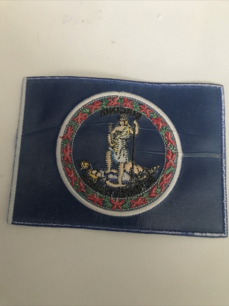 Virginia State Flag Patch Sew On 🧵