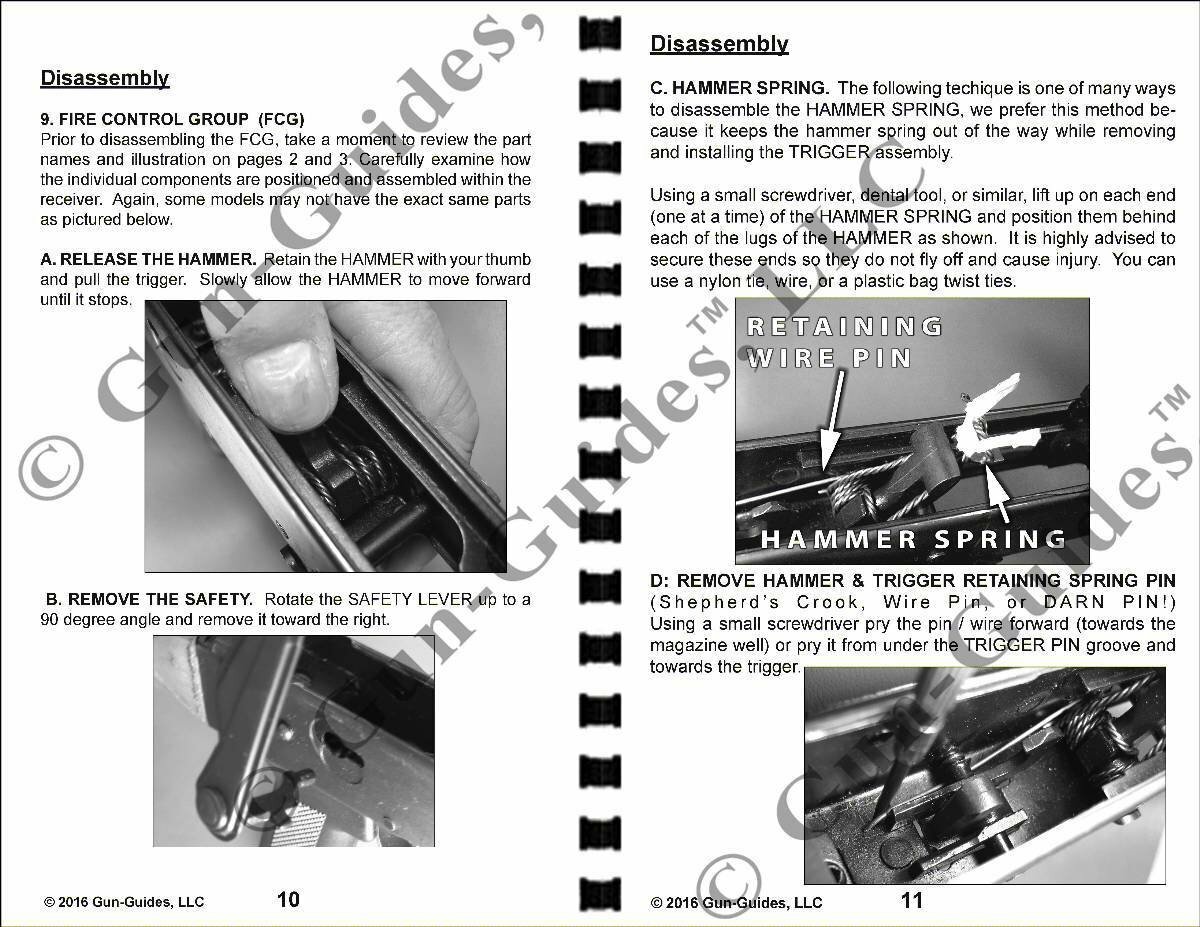 AK Gun-Guide Book &47 Guide Complete Reassembly direct from Gun-Guides