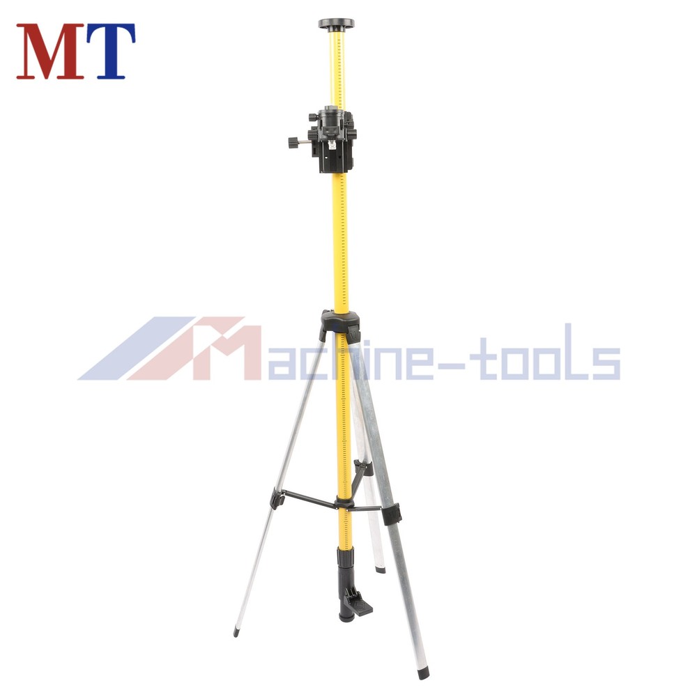 Laser Level Pole With Tripod 3.7M Laser Pole 12 Ft Adjustable Telescoping