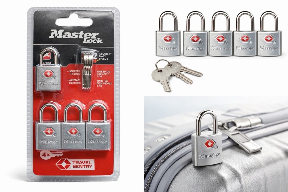 Master Lock 4683Q Keyed TSA approved