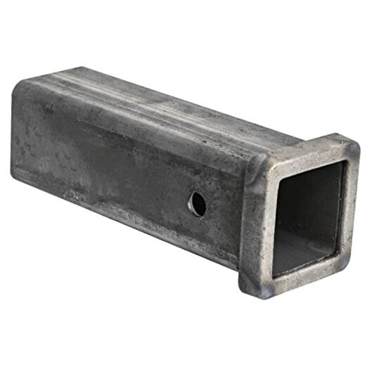 2-1/2 Inch Plain Receiver Tube-10 Inch Shank