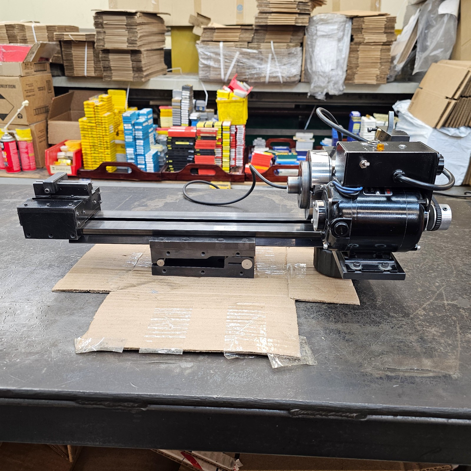 Motorized Grinding Fixture Indexer 3C Collet w/ Sine Plate Harig Lectric Centers