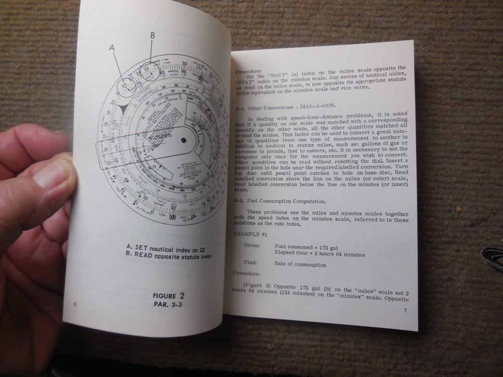 1970 Vietnam War OPERATING INSTRUCTIONS FOR SUPERSONIC COMPUTER Dead Reckoning
