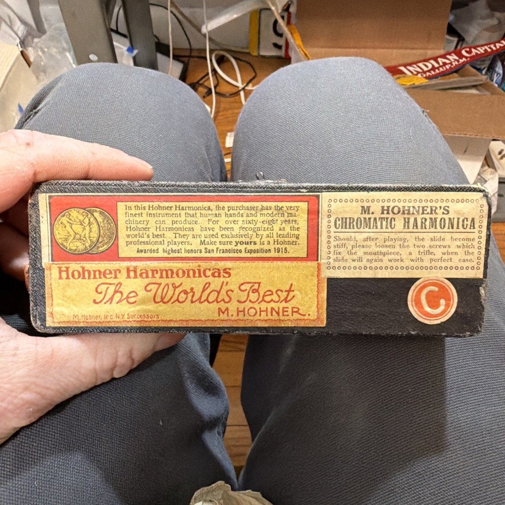 the chromonica Chromatic Harmonica c with case Germany
