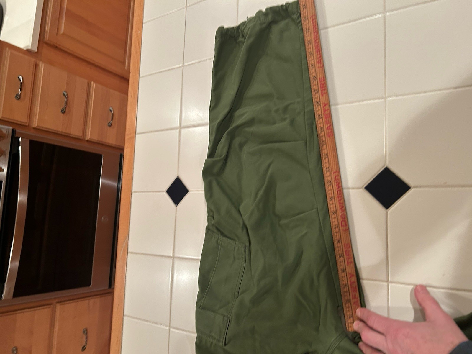 VTG NOS M51 Field Shell Trousers M-1951 Army Military Pants Medium Regular 34x29