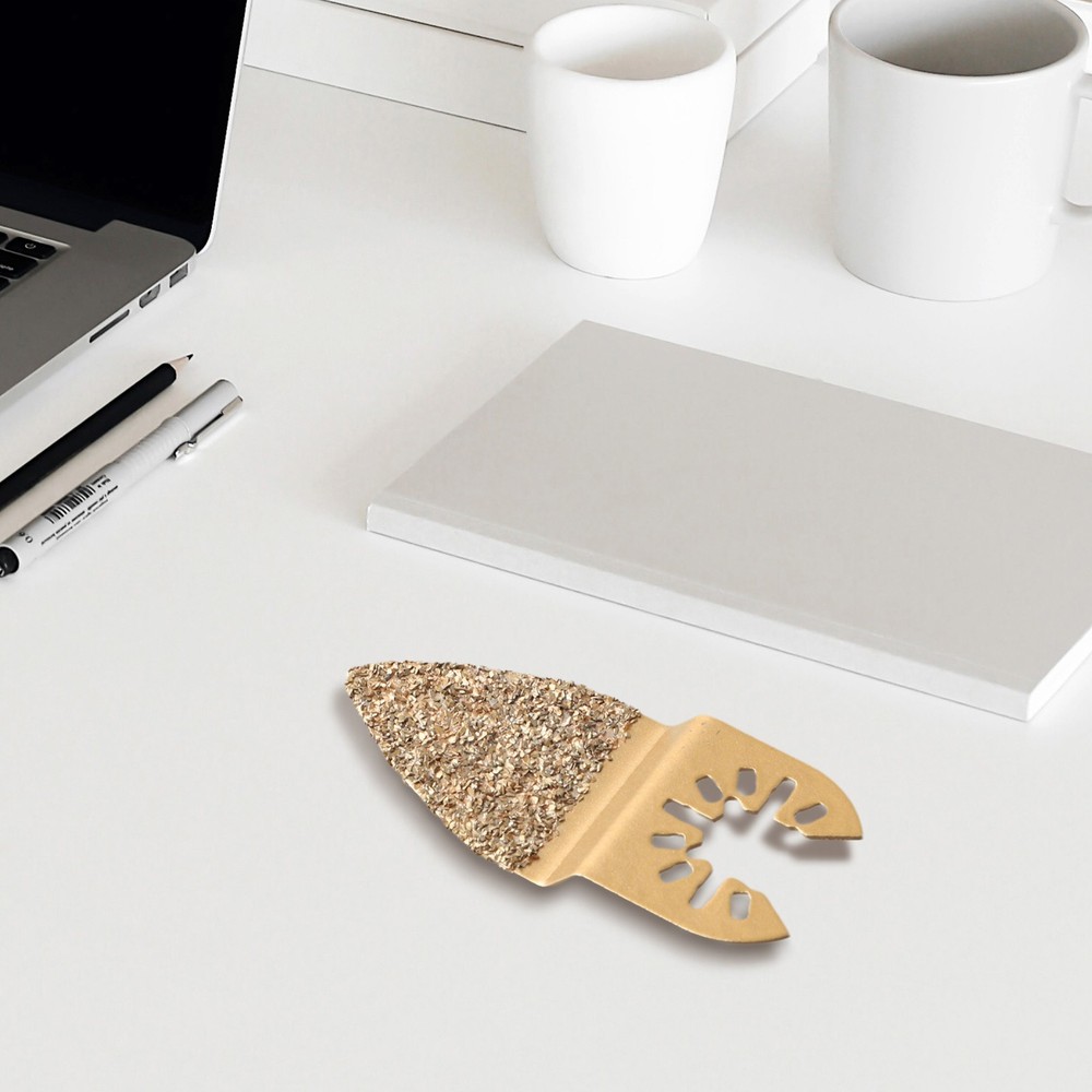 Oscillating Multitool Blades Designed to Handle Coarse Materials Easily