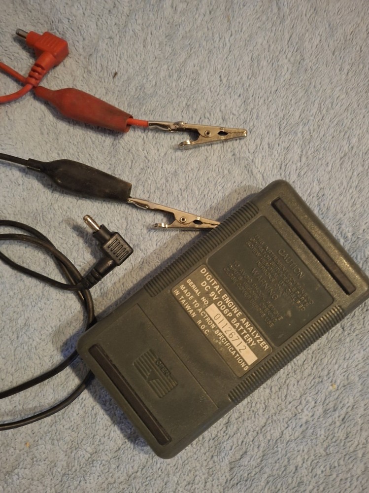 SunPro Digital Engine Analyzer Automotive Multimeter Model CP 7676