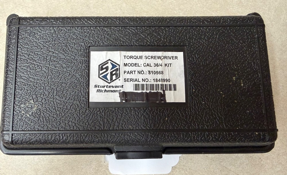 Sturtevant Richmont Torque Screwdriver