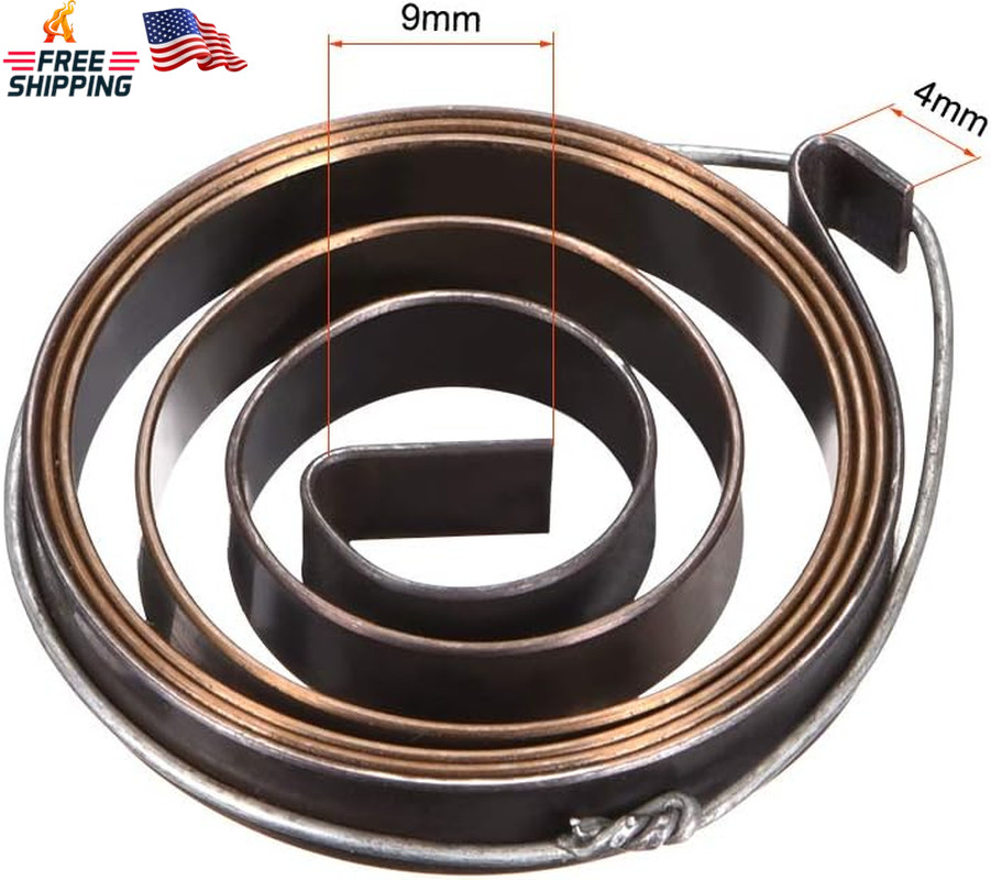 Uxcell Drill Press Return Spring, Quill Spring Feed Return Coil Spring Assembly,