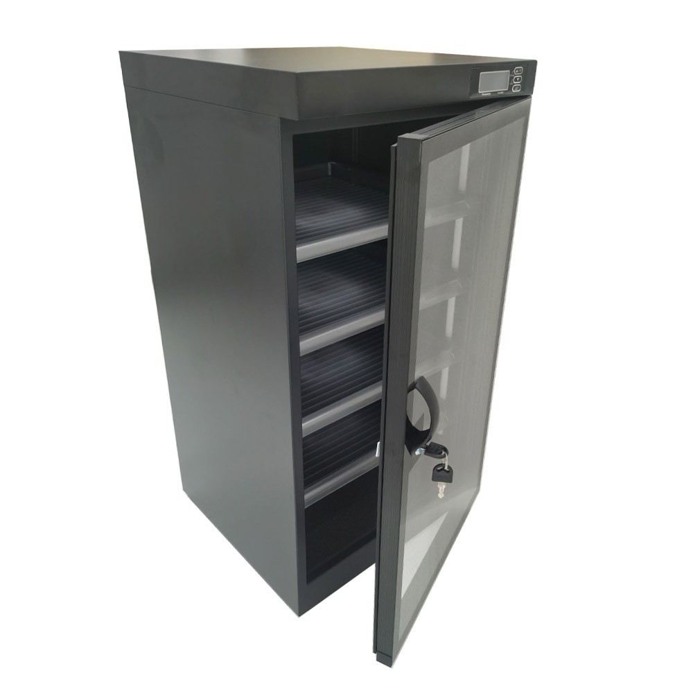 100L Full Automatic Digital Camera Dehumidify Storage Cabinet 5 Layers Camera Le