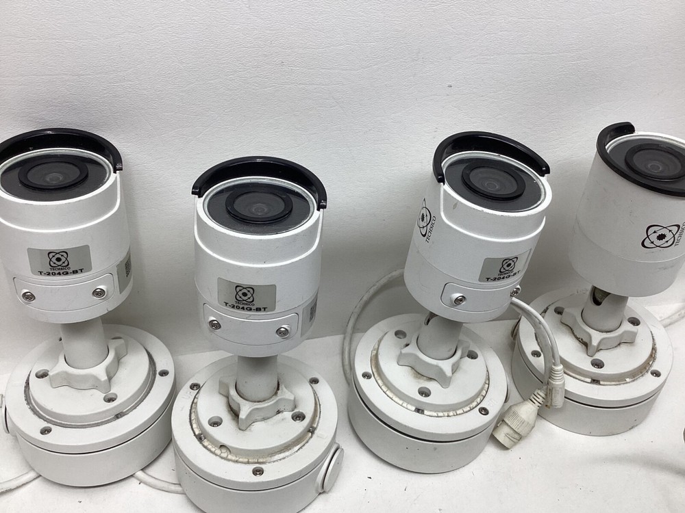 9-Techsico Security Cameras UNTESTED