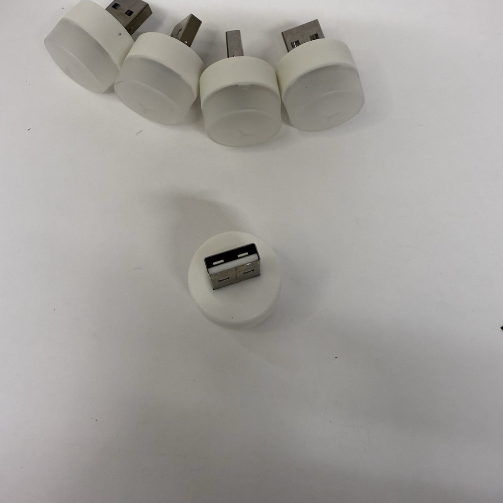 USB Mini Button Lights LED 10pack Round Mini USB Light