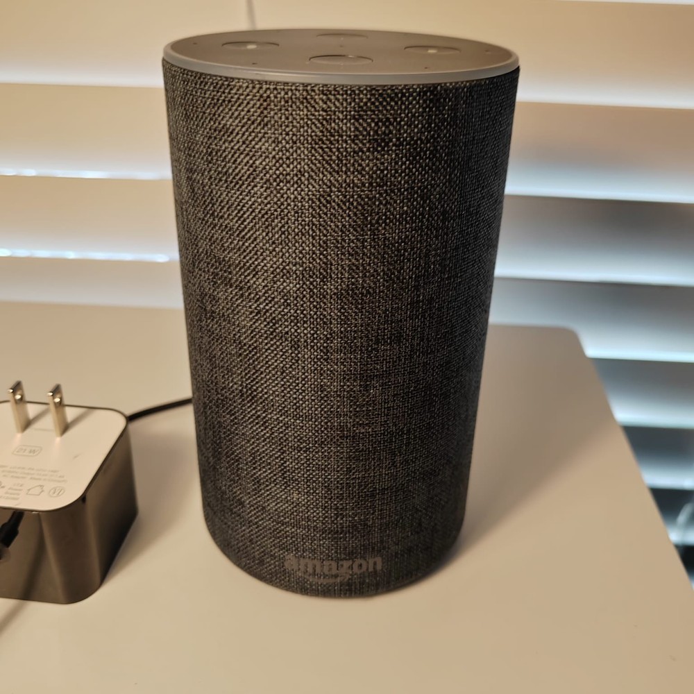 Amazon Echo (2nd Generation) Smart Speaker - Black