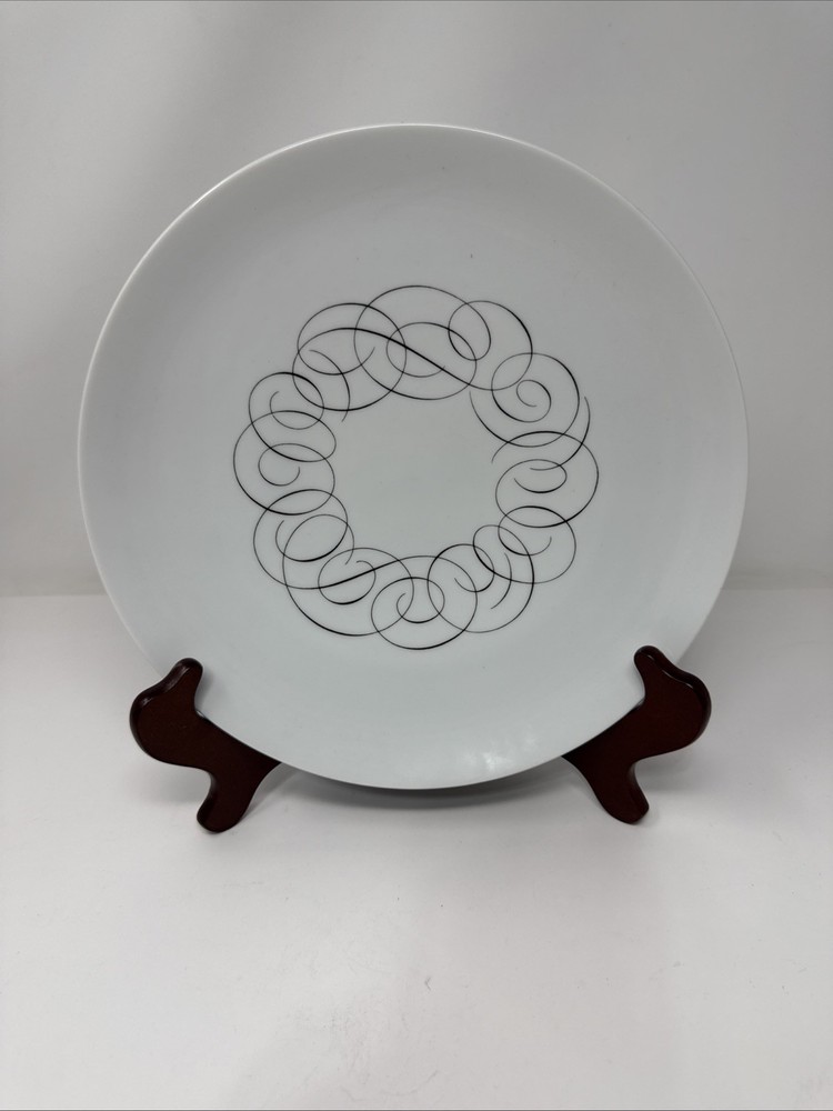 ROSENTHAL/CONTINENTAL SCRIPT DINNER PLATE  - 10 1/4"