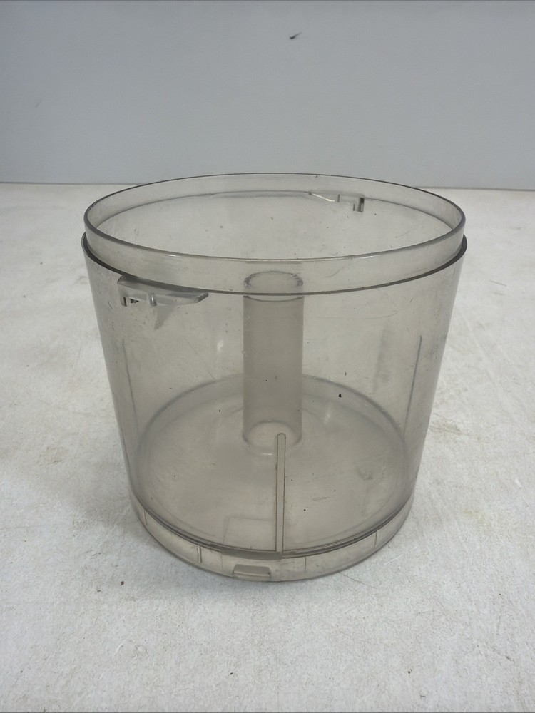 Black Decker HMP30 Food Processor Work Bowl Clear Plastic Circular Type