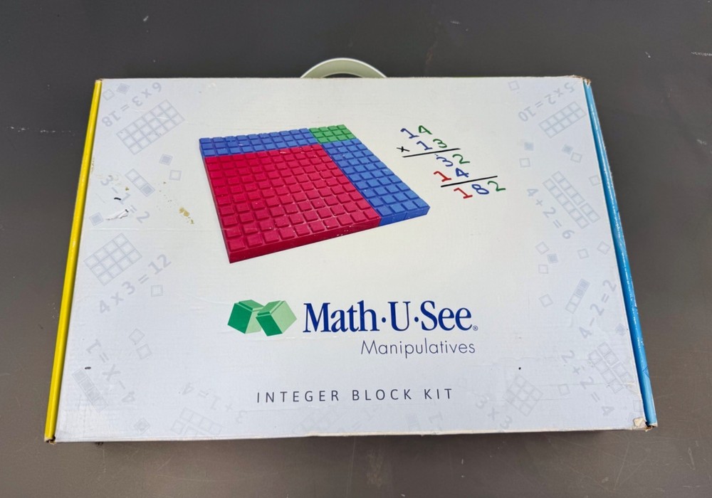 Math U See Integer Block Kit With Manipulatives For Math Learning