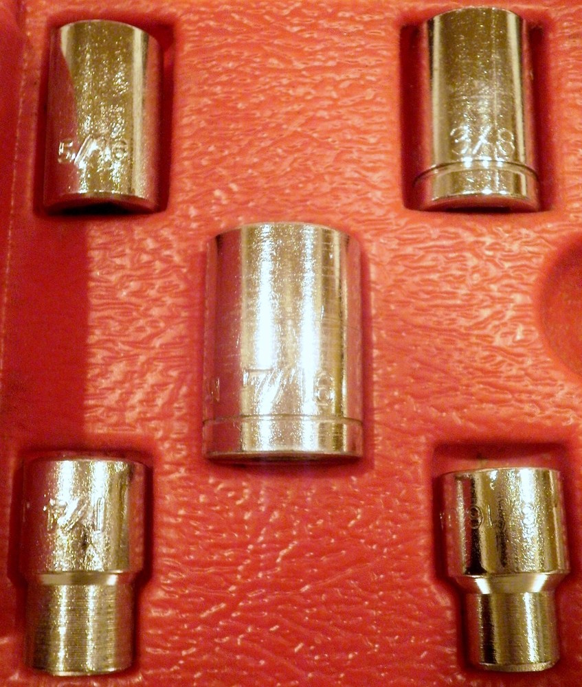 Vintage Creative Tool Easydriver Ratchet Power Ball Tool System with Case