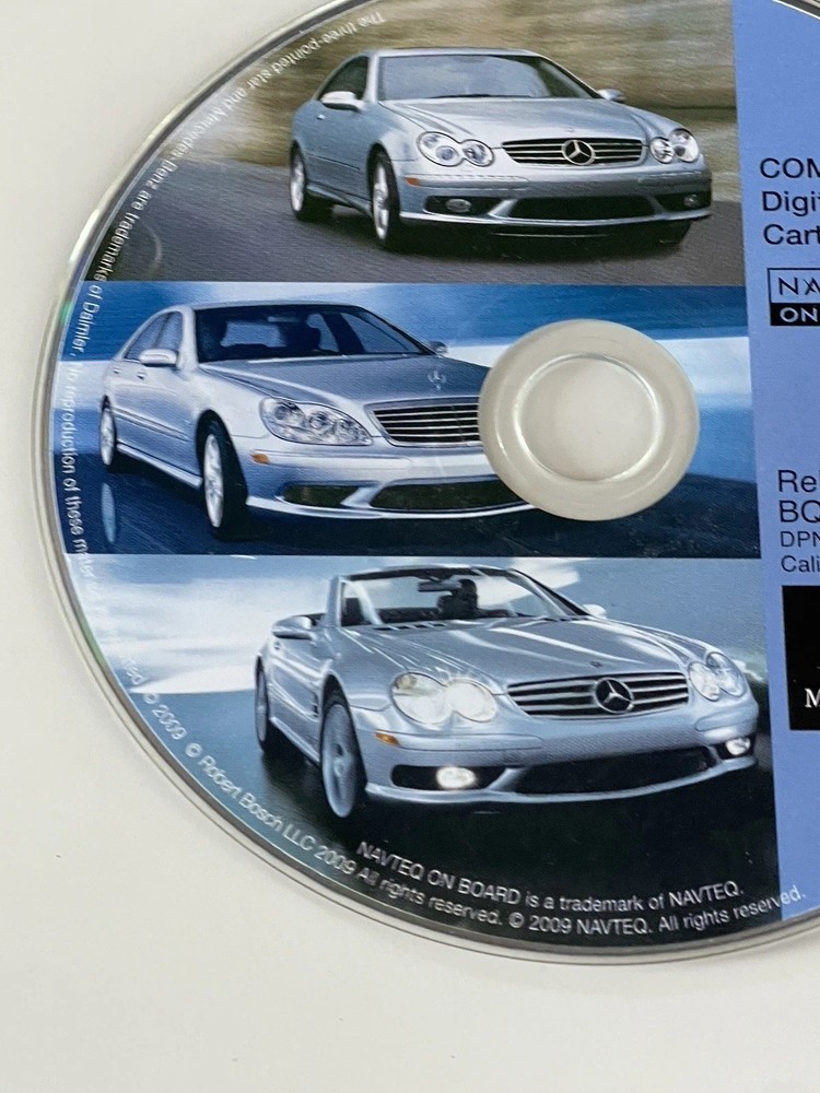 2000-2005 MERCEDES C CLK SL E G CL CLASS NAVIGATION CD 2010 VERSION OEM🟠