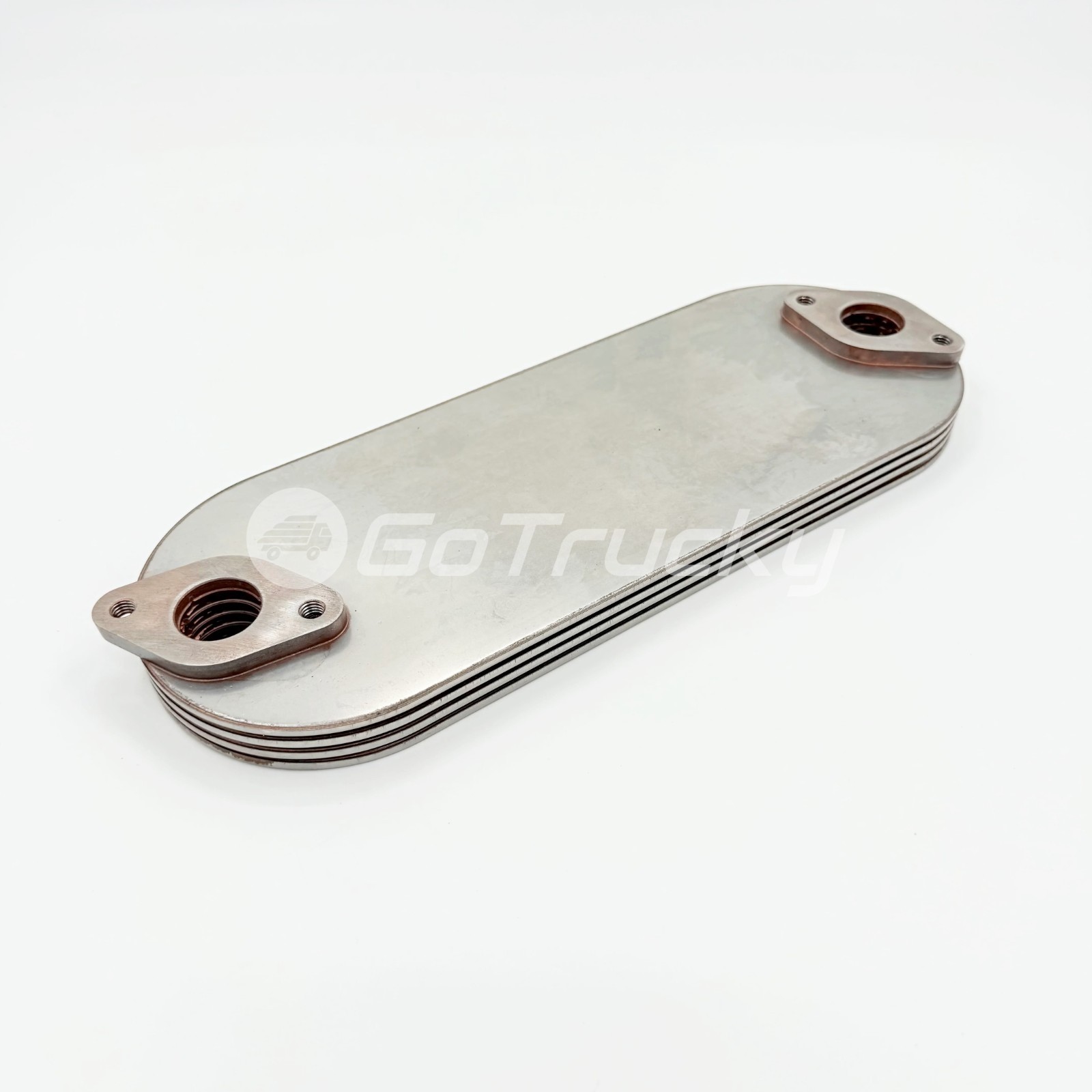 Oil Cooler Core + Cover + Gasket Set for ISUZU NRR NPR NQR NPR-HD 4HK1 5.2 02-10