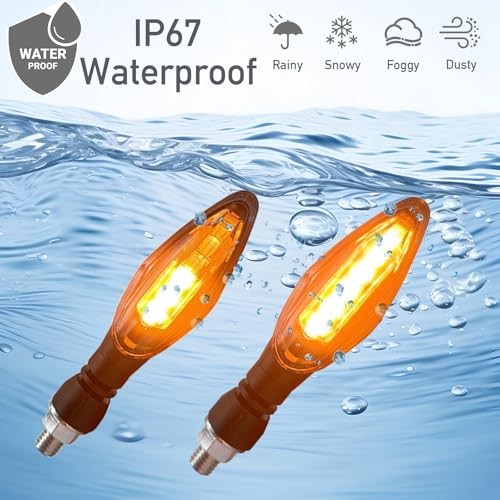 LED Sequential Turn Signal Light E-MARK Vehicle Model 2 PRO Clear / 2pcs