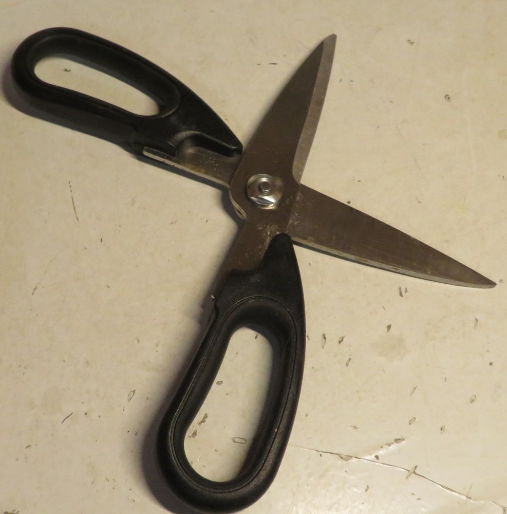 KitchenAid All Purpose Kitchen Shears Durable Stainless Steel Scissors Black 8"