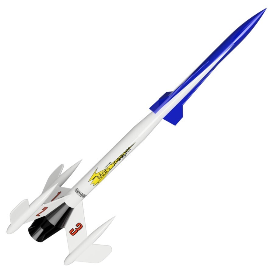 Semroc Flying Model Rocket Kit Mars Snooper™ SEM-KV-92