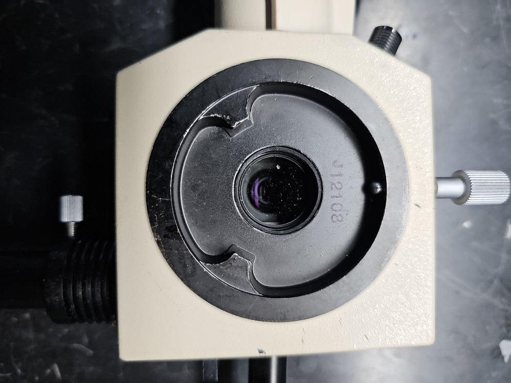 Olympus BH Microscope Dual Head Splitter Tube With Light