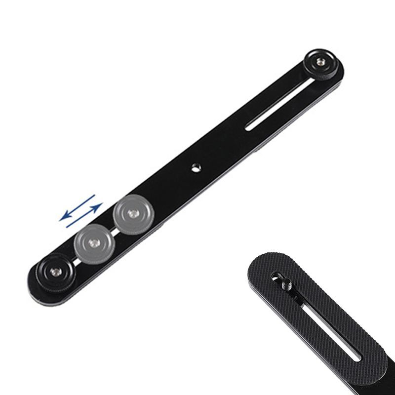 Camera Flashes Accessories Bracket Mount Holder Black 1/4 Screw