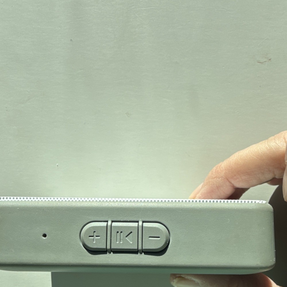 Powerstick Ari Portable Speaker Gray Model 803500 Rectangular Plastic